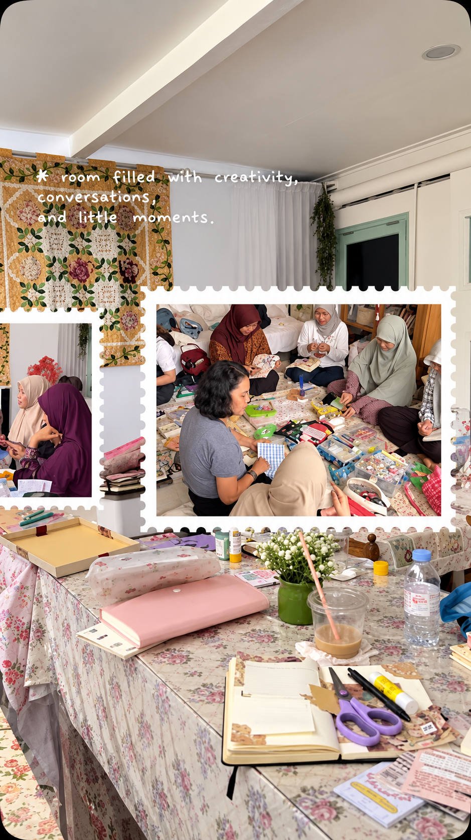 Kegiatan kreatif di Omah Tilem
