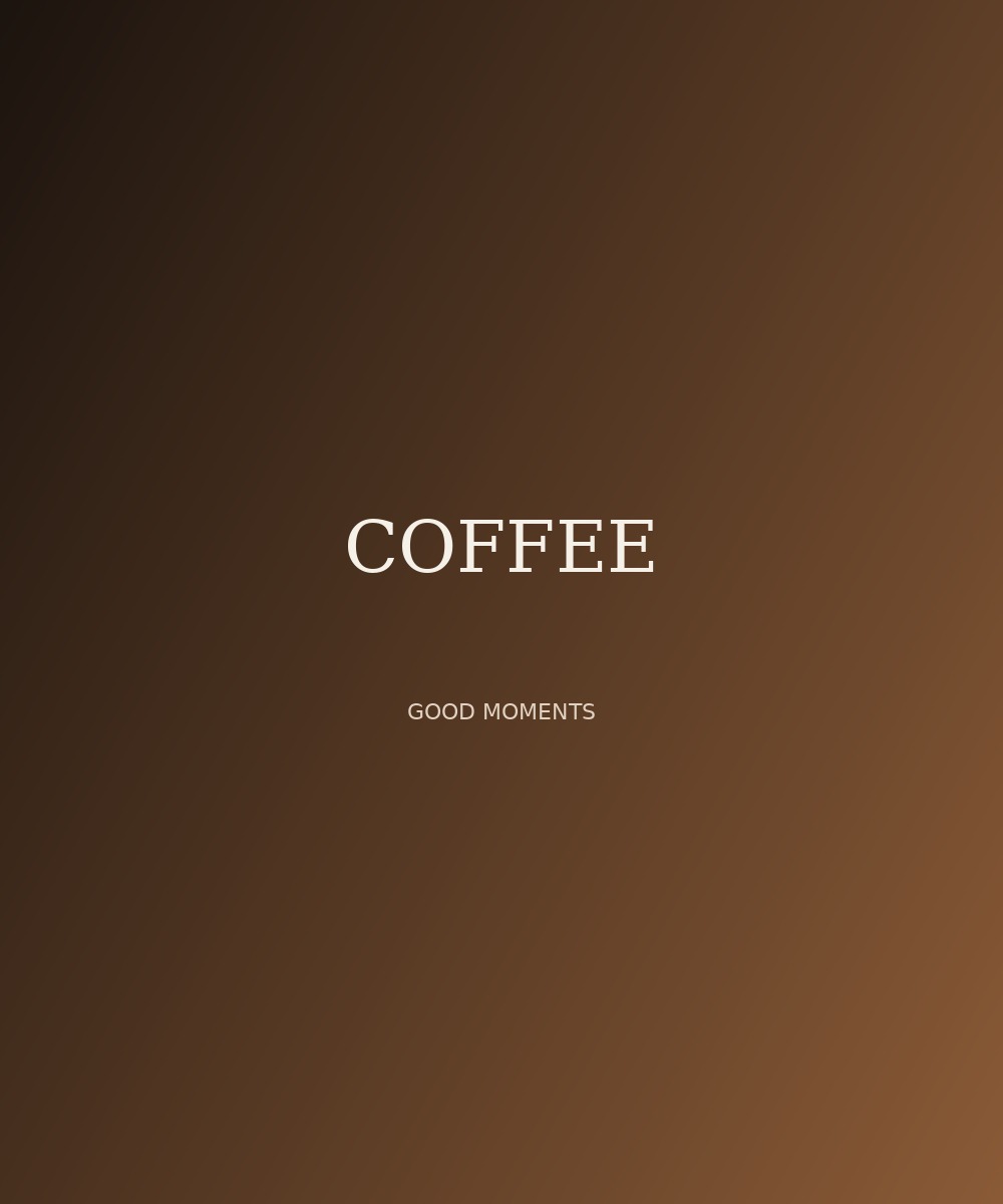 Coffee shop moment