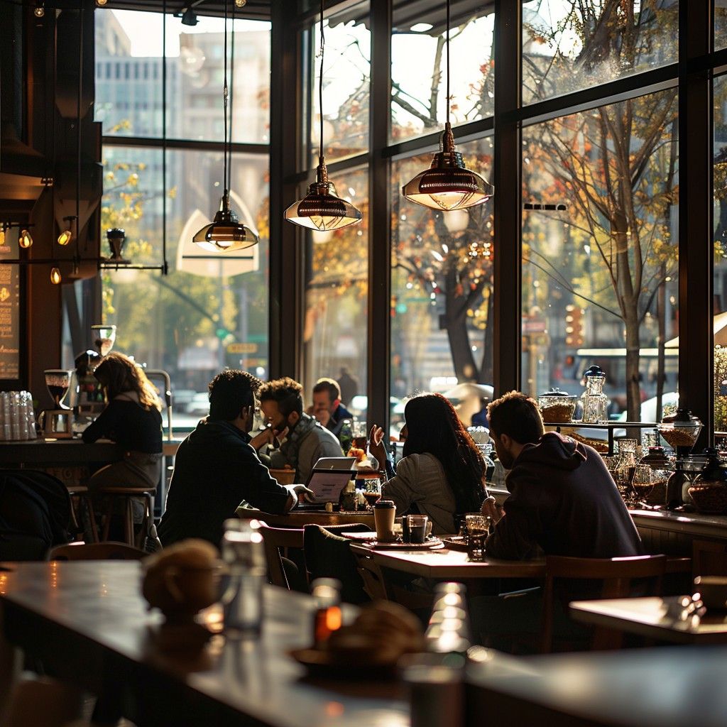 Suasana Marron Cafe