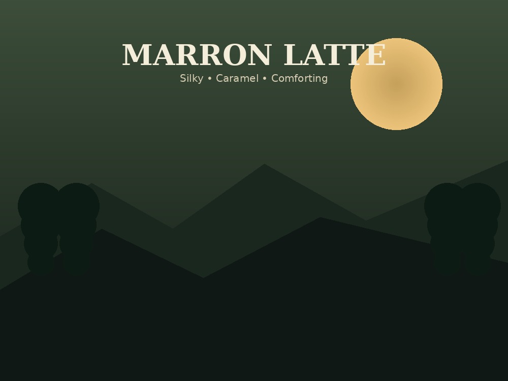 Marron Latte