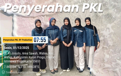 Penyerahan PKL di RY PRODUCTION (01/12/2025)