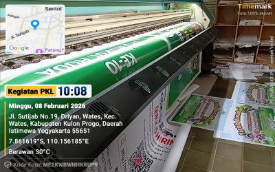 Hari ke-70 di Caraka Digital Printing