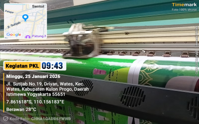 Hari ke-56 di Caraka Digital Printing