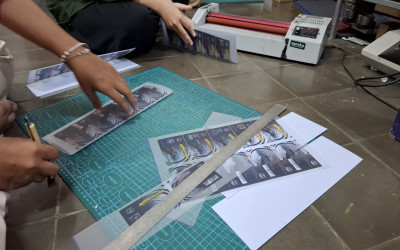 Catatan Harian Praktik Industri Hari ke-120 di Caraka Digital Printing