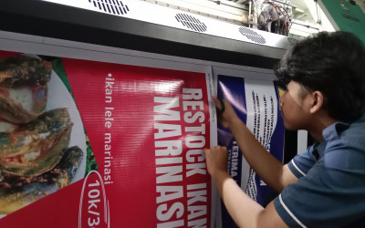 Uraian Kegiatan Praktik Lapangan Hari ke57 di Caraka Digital Printing