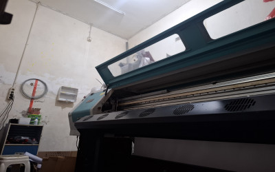 Laporan Proses Kerja Lapangan Hari ke-71 di Caraka Digital Printing