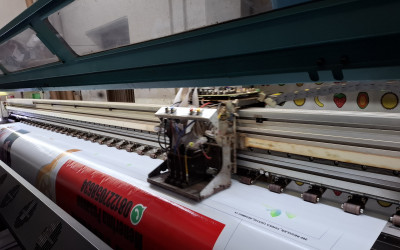 Penarikan PKL danRekam Aktivitas Kerja Lapangan Hari ke129 di Caraka Digital Printing